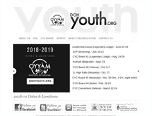 Tablet Screenshot of dohyouth.org